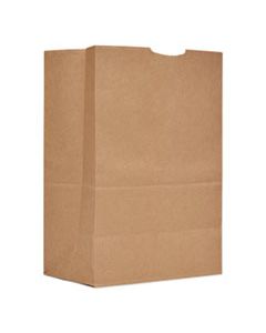 BAGSK1657 GROCERY PAPER BAGS, 57 LBS CAPACITY, 1/6 BBL, 12"W X 7"D X 17"H, KRAFT, 500 BAGS