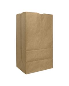 BAGGX2560S GROCERY PAPER BAGS, 57 LBS CAPACITY, #25, 8.25"W X 6.13"D X 15.88"H, KRAFT, 500 BAGS