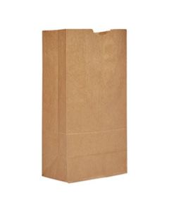 BAGGX2060 GROCERY PAPER BAGS, 57 LBS CAPACITY, #20, 8.25"W X 5.94"D X 16.13"H, KRAFT, 500 BAGS