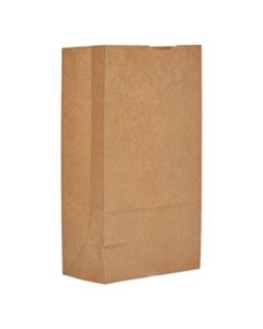 BAGGX12500 GROCERY PAPER BAGS, 57 LBS CAPACITY, #12, 7.06"W X 4.5"D X 13.75"H, KRAFT, 500 BAGS