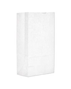 BAGGW12 GROCERY PAPER BAGS, 35 LBS CAPACITY, #12, 7.06"W X 4.5"D X 12.75"H, WHITE, 1,000 BAGS