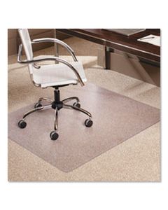 ESR128371 MULTI-TASK SERIES ANCHORBAR CHAIR MAT FOR CARPET UP TO 0.38", 46 X 60, CLEAR