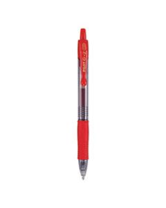 PIL31258 G2 PREMIUM RETRACTABLE GEL PEN, 1MM, RED INK, SMOKE BARREL, DOZEN