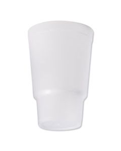 DCC32AJ20 FOAM DRINK CUPS, 32 OZ, WHITE, 16/BAG, 25 BAGS/CARTON