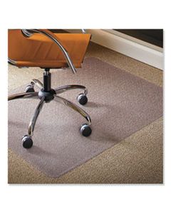 ESR141052 NATURAL ORIGINS CHAIR MAT FOR CARPET, 46 X 60, CLEAR