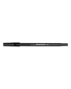 PAP4621401 WRITE BROS. STICK BALLPOINT PEN VALUE PACK, 1MM, BLACK INK/BARREL, 60/PACK