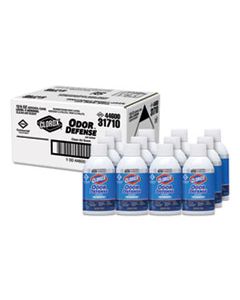 CLO31710 COMMERCIAL SOLUTIONS ODOR DEFENSE, WALL MOUNT REFILL, CLEAN AIR, 6 OZ, 12/CARTON