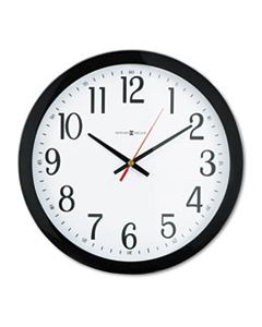 MIL625166 GALLERY WALL CLOCK, 16" OVERALL DIAMETER, BLACK CASE, 1 AA (SOLD SEPARATELY)