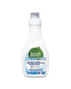 SEV22833 NATURAL LIQUID FABRIC SOFTENER, FREE & CLEAR, 42 LOADS, 32 OZ BOTTLE, 6/CARTON