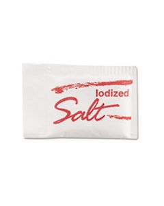 MKL14609 SALT PACKETS, .75 GRAMS, 1000 PACKETS/BOX, 3 BOXES/CARTON