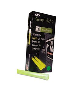 MLE151848 SNAPLIGHTS, 6"L X 3/4"W, GREEN, 10 EA/BX, 100 EA/CARTON