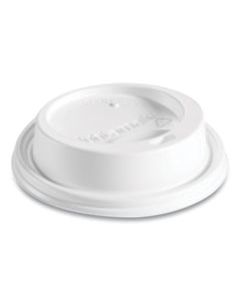HUH89434 DOME SIPPER HOT CUP LIDS, FITS 8 OZ HOT CUPS, WHITE, 1,000/CARTON
