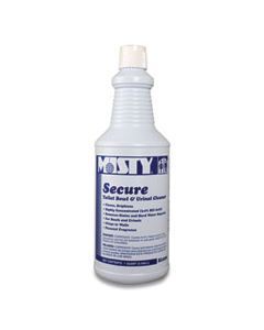 AMR1038801 SECURE HYDROCHLORIC ACID BOWL CLEANER, MINT SCENT, 32OZ BOTTLE, 12/CARTON