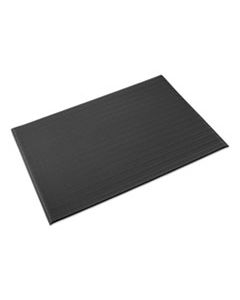 CWNFL2436BK RIBBED VINYL ANTI-FATIGUE MAT, 24 X 36, BLACK