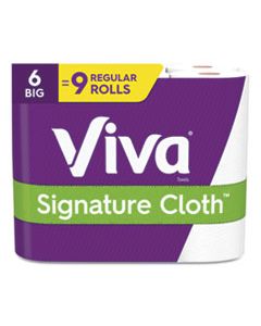 KCC49425 SIGNATURE CLOTH CHOOSE-A-SHEET PAPER TOWELS, 1-PLY, 11 X 5.9, WHITE, 83 SHEETS/ROLL, 6 ROLLS/PACK, 4 PACKS/CARTON