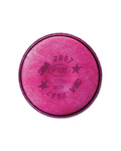 MMM2097 PARTICULATE FILTER 2097/07184/P100, NUISANCE LEVEL ORGANIC VAPOR RELIEF, 2/PACK