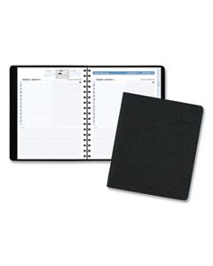 AAG70EP0305 THE ACTION PLANNER DAILY APPOINTMENT BOOK, 8.75 X 6.5, BLACK, 2024