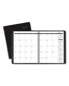 AAG7012705 MONTHLY PLANNER,8.75 X 7, BLACK, 2024-2025