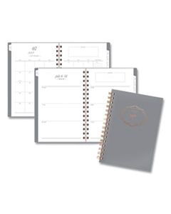 AAG1442200A30 WORKSTYLE ACADEMIC PLANNER, 8.5 X 5.5, GRAY GEM, 2020-2021