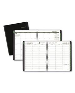 AAG70950G05 RECYCLED WEEKLY/MONTHLY CLASSIC APPOINTMENT BOOK, 11 X 8.25, BLACK, 2024