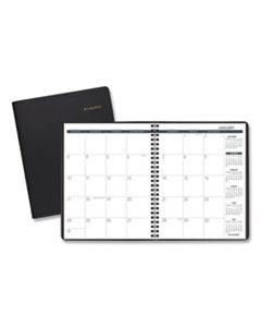 AAG7012005 MONTHLY PLANNER, 8.75 X 7, BLACK,2023