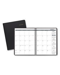 AAG7012005 MONTHLY PLANNER, 8.75 X 7, BLACK, 2024