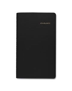 AAG7007505 WEEKLY APPOINTMENT BOOK RULED FOR HOURLY APPOINTMENTS, 8.5 X 5.5, BLACK,2023
