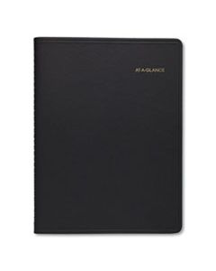 AAG7086505 WEEKLY APPOINTMENT BOOK RULED, HOURLY APPTS, 8.75 X 7, BLACK, , 2024-2025