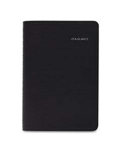 AAG760405 QUICKNOTES DAILY/MONTHLY APPOINTMENT BOOK/PLANNER, 8.5 X 5.5, BLACK, 2024