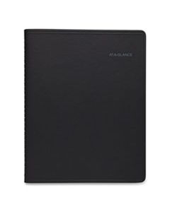 AAG760605 QUICKNOTES MONTHLY PLANNER, 11 X 8.25, BLACK, 2024