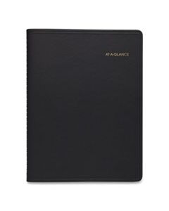 AAG7095705 WEEKLY APPOINTMENT BOOK, ACADEMIC, 11 X 8.25, BLACK, 2024-2025