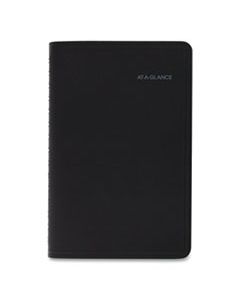 AAG760205 QUICKNOTES WEEKLY/MONTHLY APPOINTMENT BOOK, 8.5 X 5.5, BLACK, 2024