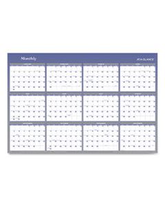 AAGA1152 VERTICAL/HORIZONTAL ERASABLE WALL PLANNER, 32 X 48, 2024