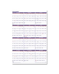 AAGPM1228 YEARLY WALL CALENDAR, 24 X 36, 2024