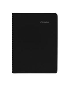 AAGG52000 WEEKLY APPOINTMENT BOOK, 11 X 8, BLACK, 2024