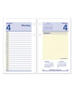 AAGE51750 QUICKNOTES DESK CALENDAR REFILL, 3.5 X 6, 2024