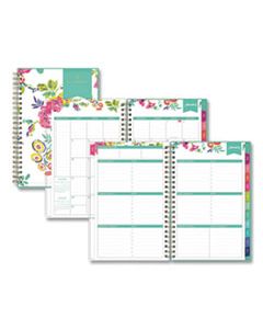 BLS103619 DAY DESIGNER CYO WEEKLY/MONTHLY PLANNER, 8 X 5, WHITE/FLORAL, 2024