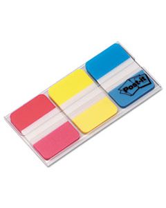 MMM686RYB 1" TABS, 1/5-CUT TABS, ASSORTED PRIMARY COLORS, 1" WIDE, 66/PACK