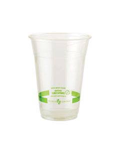 WORCPCS16 PLA CLEAR COLD CUPS, 16 OZ, CLEAR, 1,000/CARTON