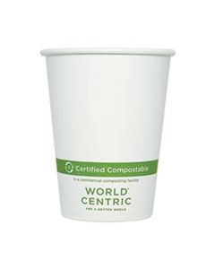 WORCUPA12 PAPER HOT CUPS, 12 OZ, WHITE, 1,000/CARTON