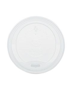 WORCULCS12 PLA LIDS FOR HOT CUPS, FITS 10 OZ TO 20 OZ CUPS, WHITE, 1,000/CARTON