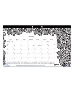 REDC2917001 DOODLEPLAN DESK CALENDAR WITH COLORING PAGES, 17.75 X 10.88, 2024