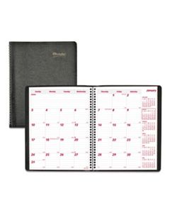 REDCB1262BLK ESSENTIAL COLLECTION 14-MONTH RULED PLANNER, 11 X 8.5, BLACK, 2024