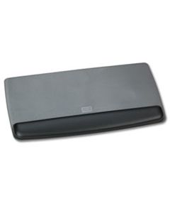 MMMWR420LE ANTIMICROBIAL GEL KEYBOARD WRIST REST PLATFORM, BLACK/GRAY/SILVER