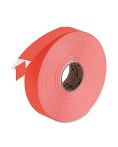 MNK925075 EASY-LOAD ONE-LINE LABELS FOR PRICEMARKER 1131, 0.44 X 0.88, FLUORESCENT RED, 2,500/ROLL