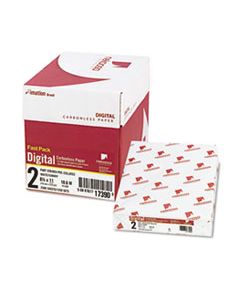 NEK17390 FAST PACK DIGITAL CARBONLESS PAPER, 2-PART, 8.5 X 11, WHITE/CANARY, 500 SHEETS/REAM, 5 REAMS/CARTON