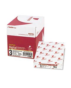 NEK17392 FAST PACK CARBONLESS 3-PART PAPER, 8.5 X 11, PINK/CANARY/WHITE, 500 SHEETS/REAM, 5 REAMS/CARTON