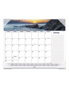 AAG89803 SEASCAPE PANORAMIC DESK PAD, 22 X 17, 2024