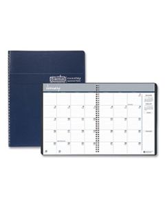 HOD26207 RECYCLED RULED MONTHLY PLANNER, 14-MONTH DEC.-JAN., 11 X 8.5, BLUE,  2024-2025