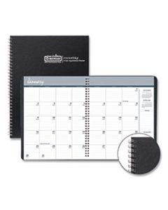 HOD262092 TWO-YEAR MONTHLY HARD COVER PLANNER, 11 X 8.5, BLACK, , 2024-2025